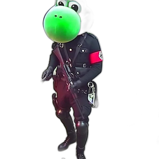 staff, jacket, robot, creature transparent PNG cut-out