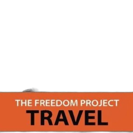 freedom, project, travel, poster transparent PNG cut-out