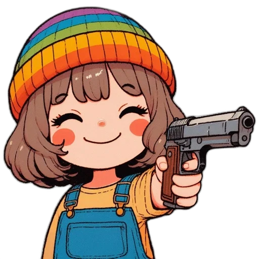 weapon, hat, animal, robot transparent PNG cut-out