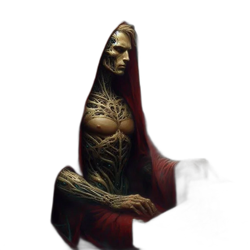 mask, creature, face, staff transparent PNG cut-out