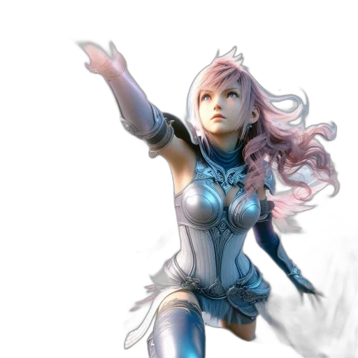 concept art, fantasy art, comic book art, 3d render transparent PNG cut-out