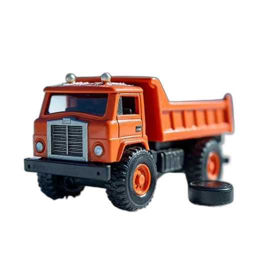 3d render, toy, truck, hockey transparent PNG cut-out