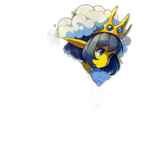 dragon, crown, staff, mask transparent PNG cut-out