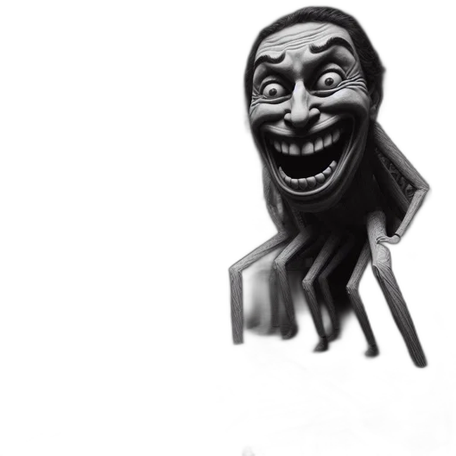 mask, creature, face, robot transparent PNG cut-out