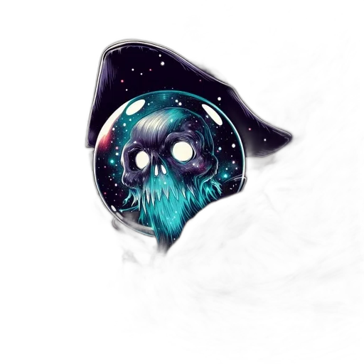 mask, creature, staff, crown transparent PNG cut-out