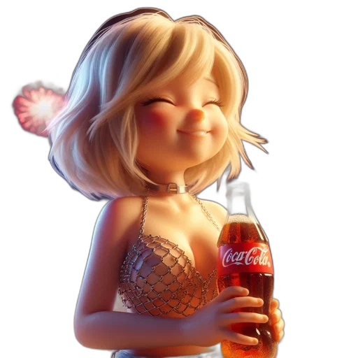 bottle, dress, robot, food transparent PNG cut-out