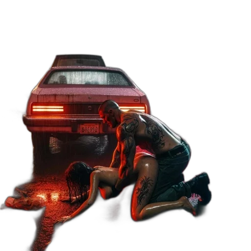 car, weapon, robot, creature transparent PNG cut-out