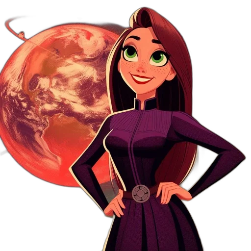 staff, dress, cartoon, concept art transparent PNG cut-out