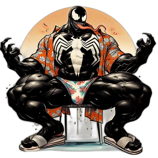 comic book art, concept art, cartoon, pixel art transparent PNG cut-out