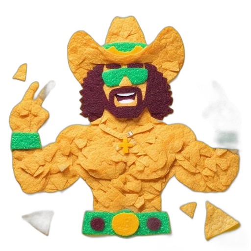 food, pixel art, concept art, creative transparent PNG cut-out