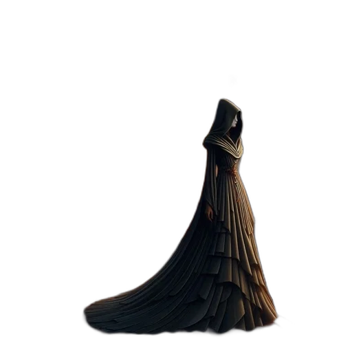 dress, crown, umbrella, hair transparent PNG cut-out
