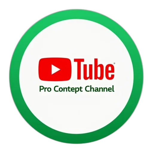 circular, logo, green, border transparent PNG cut-out