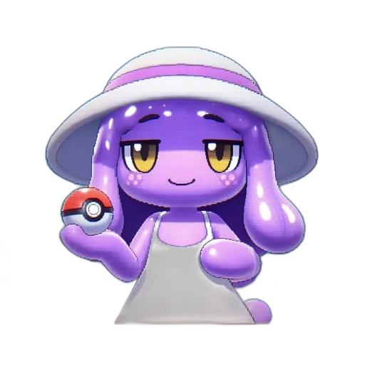 hat, creature, staff, animal transparent PNG cut-out