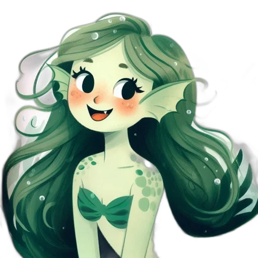 creature, dress, fantasy art, concept art transparent PNG cut-out