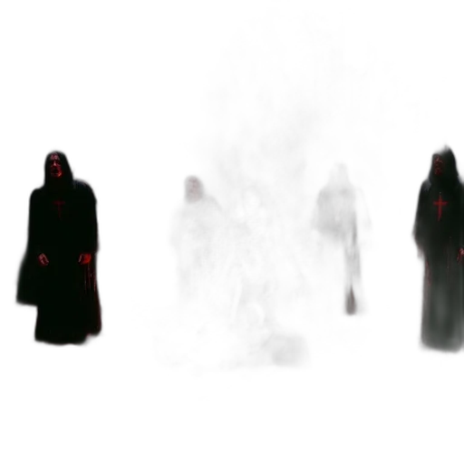 mask, staff, jacket, concept art transparent PNG cut-out
