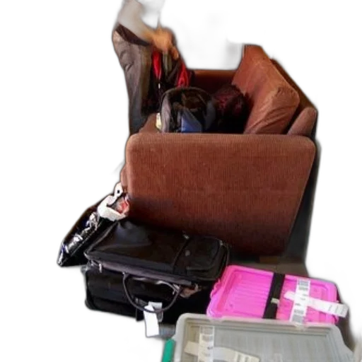 furniture, person, packing, their transparent PNG cut-out