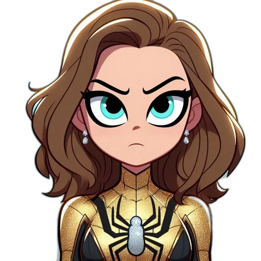 hair, cartoon, comic book art, pixel art transparent PNG cut-out