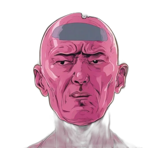 face, mask, robot, creature transparent PNG cut-out
