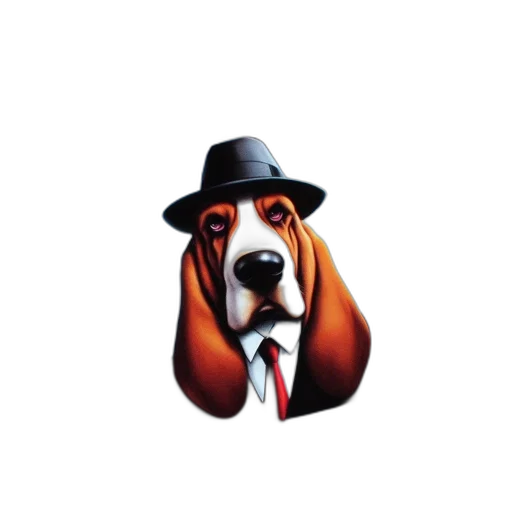 hat, animal, staff, pixel art transparent PNG cut-out