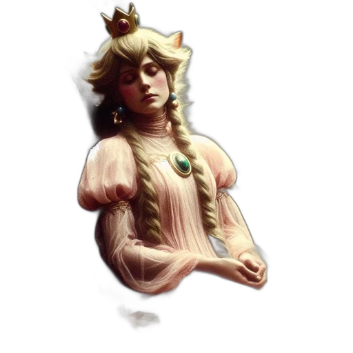 crown, jewelry, staff, dress transparent PNG cut-out