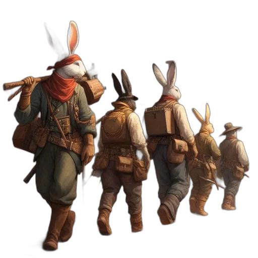 staff, animal, hat, weapon transparent PNG cut-out