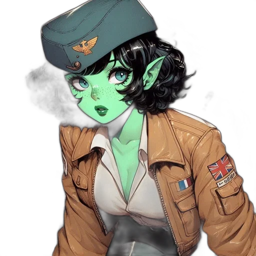 jacket, staff, hat, mask transparent PNG cut-out