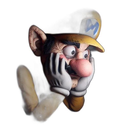 staff, hat, mask, face transparent PNG cut-out