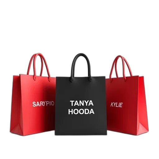 photorealistic, 3d render, three, shopping transparent PNG cut-out