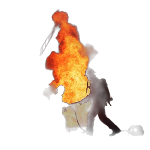 staff, jacket, dragon, weapon transparent PNG cut-out