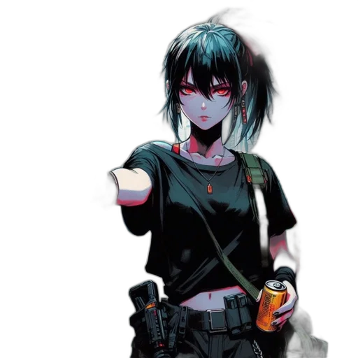weapon, staff, cyberpunk, concept art transparent PNG cut-out