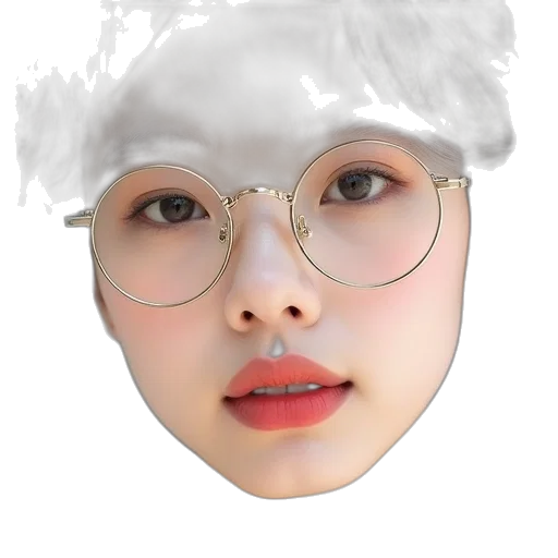face, mask, creature, hair transparent PNG cut-out