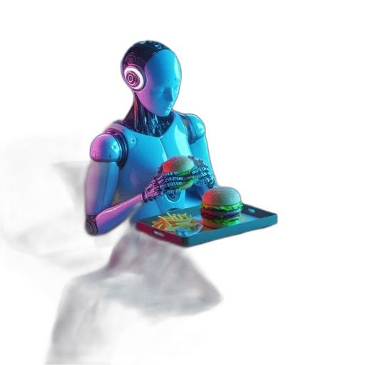 robot, food, dress, mask transparent PNG cut-out
