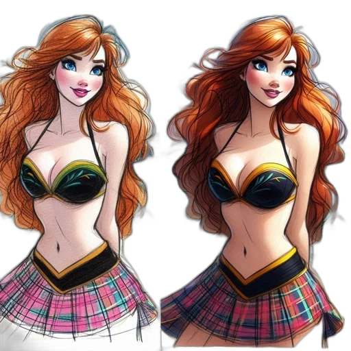 dress, comic book art, concept art, fantasy art transparent PNG cut-out