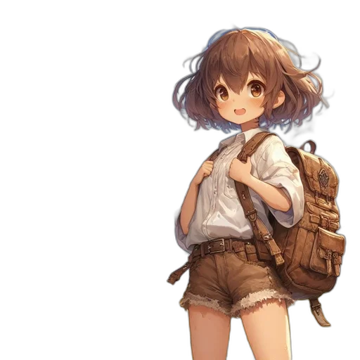 staff, jacket, hat, dress transparent PNG cut-out