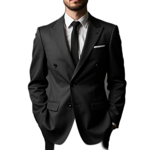 jacket, staff, face, hat transparent PNG cut-out