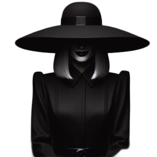 hat, mask, jacket, dress transparent PNG cut-out