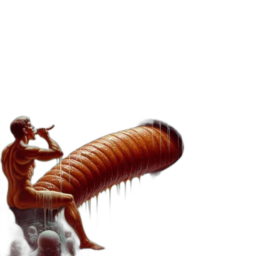 food, creature, hair, furniture transparent PNG cut-out