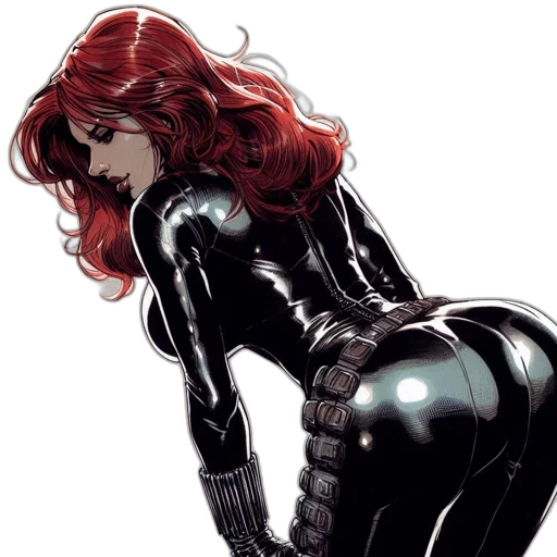 comic book art, concept art, cartoon, woman transparent PNG cut-out