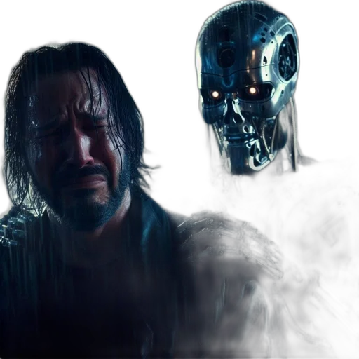mask, robot, face, concept art transparent PNG cut-out