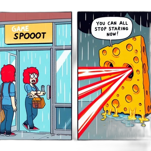 umbrella, food, shoes, concept art transparent PNG cut-out