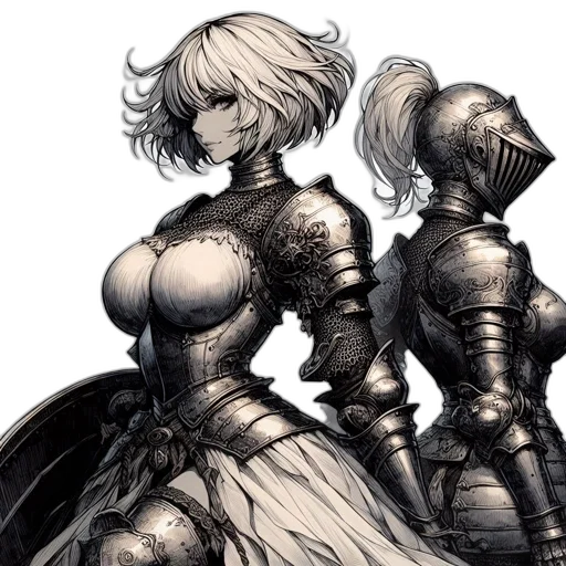 sword, dress, weapon, crown transparent PNG cut-out