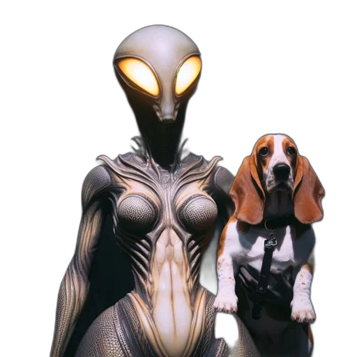 animal, creature, dress, robot transparent PNG cut-out