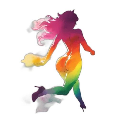 concept art, fantasy art, pixel art, watercolor transparent PNG cut-out