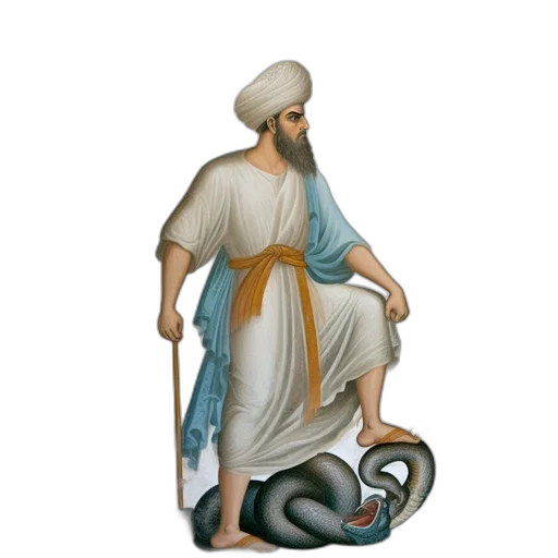dragon, creature, animal, staff transparent PNG cut-out