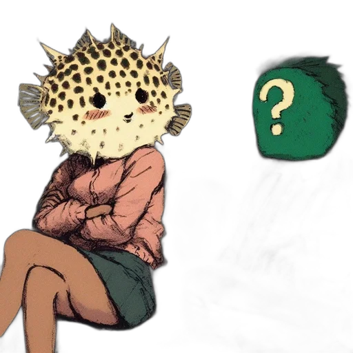 mask, creature, animal, jacket transparent PNG cut-out
