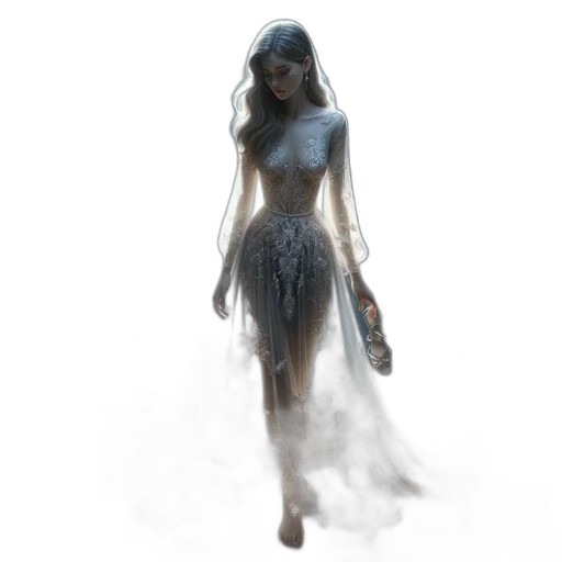 dress, creature, concept art, fantasy art transparent PNG cut-out
