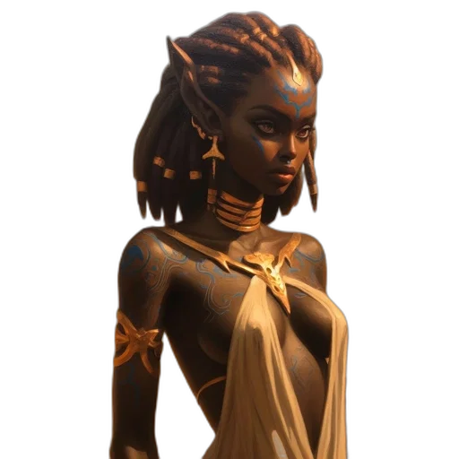 jewelry, staff, dress, mask transparent PNG cut-out