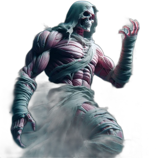 creature, robot, mask, concept art transparent PNG cut-out