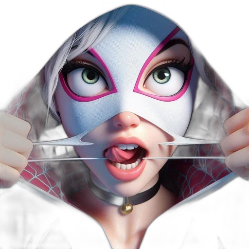 mask, face, umbrella, jewelry transparent PNG cut-out