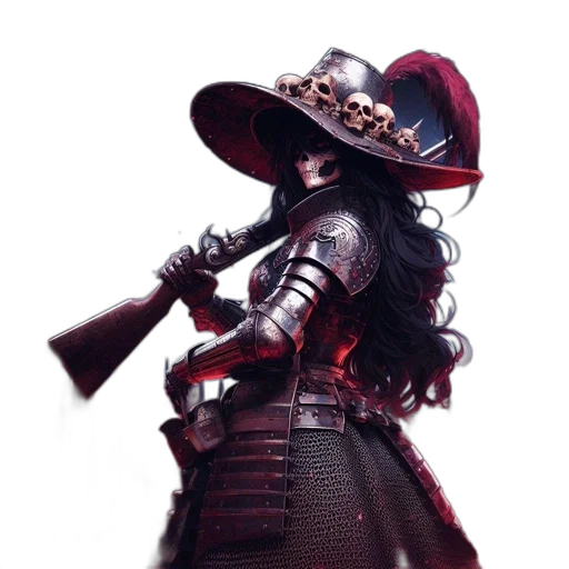 weapon, staff, sword, hat transparent PNG cut-out